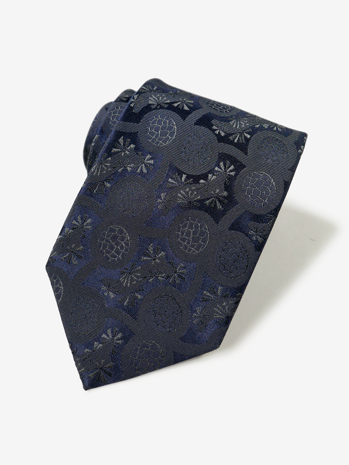 Fermo Fossati|Neat Tie|ネイビー