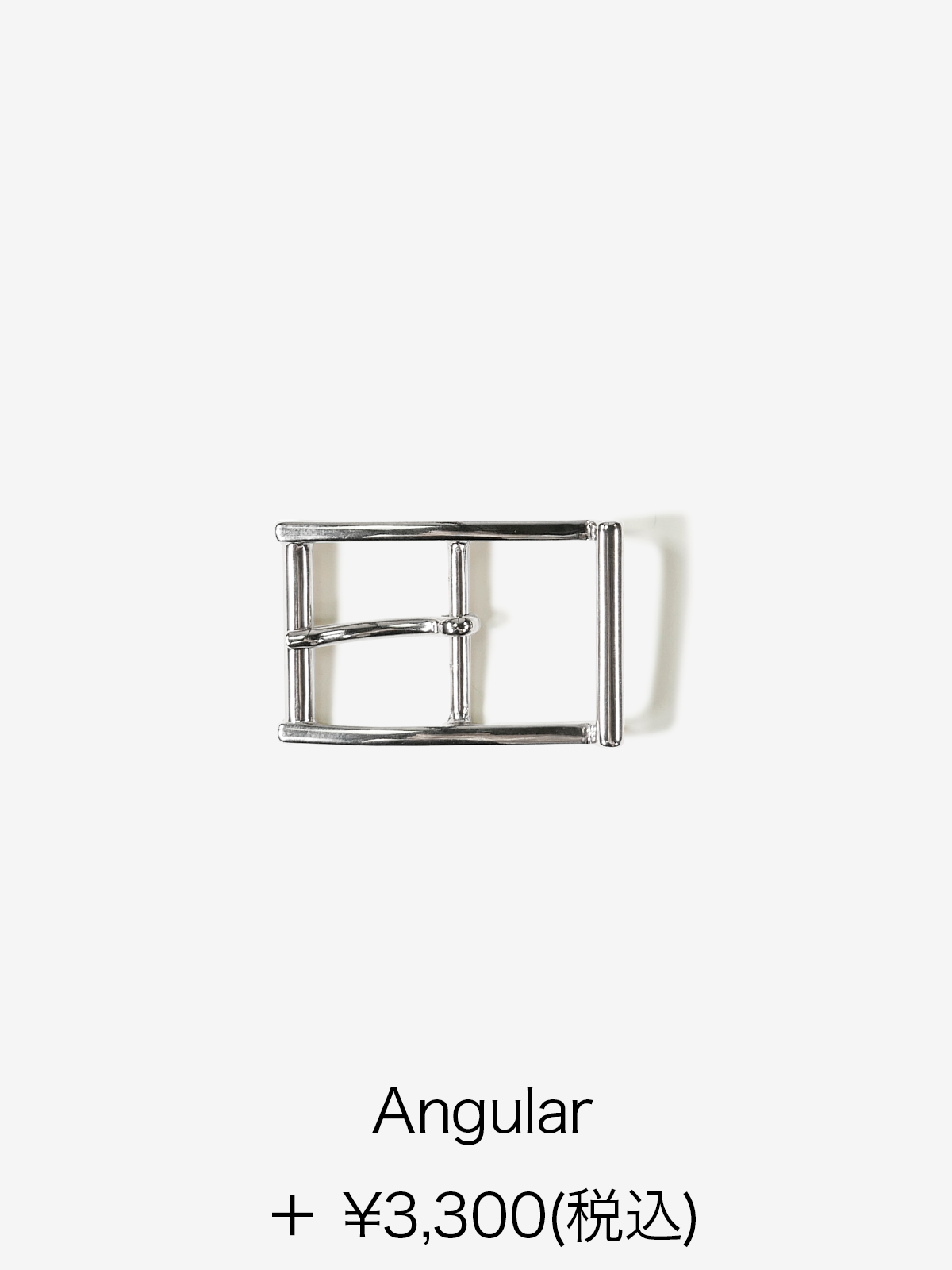 Crocodile Embossed Leather Belt|イエロー