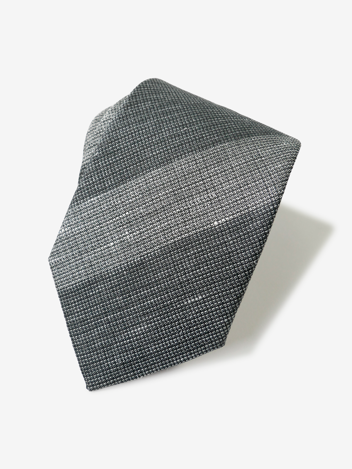 Classico Seta|Stripe Tie|グレー