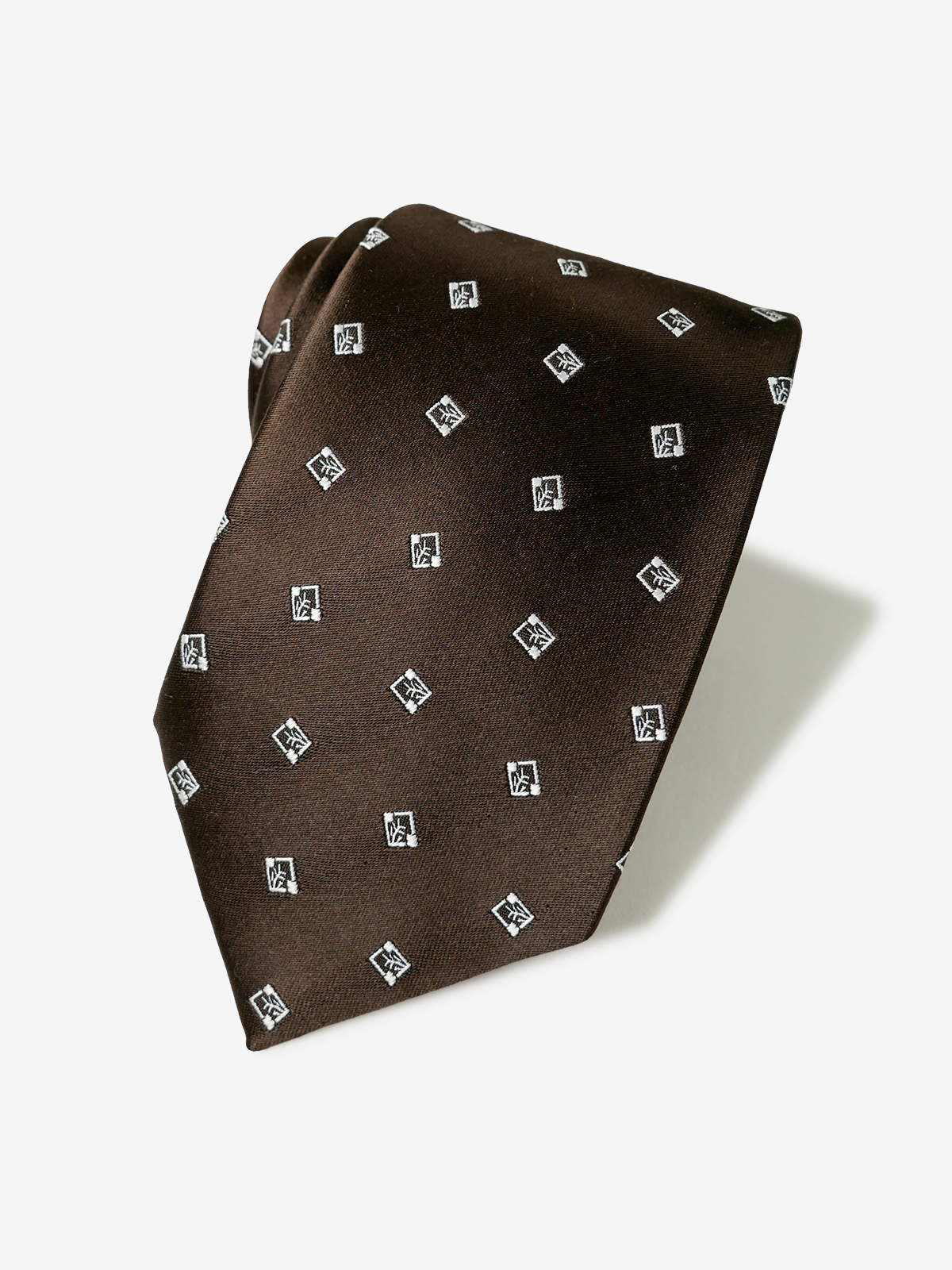 Square Neat Tie｜ブラウン