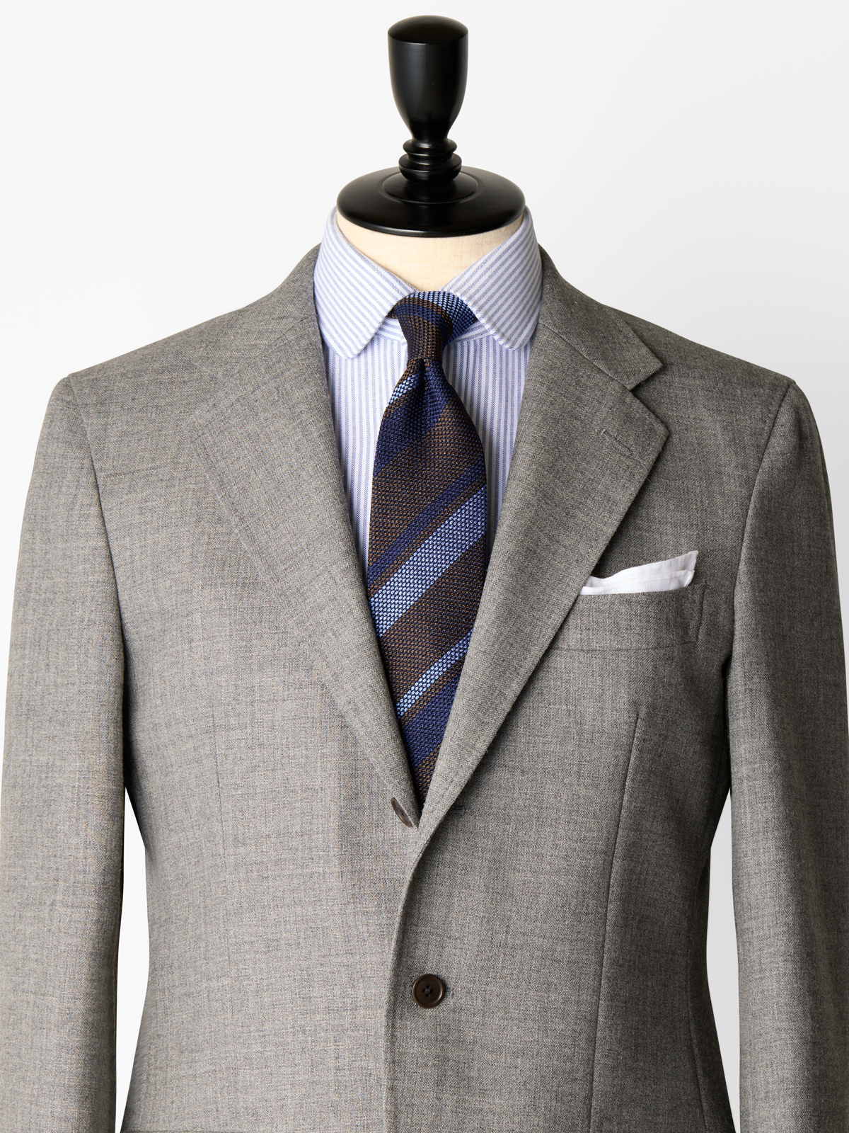 Stripe Tie|ネイビー