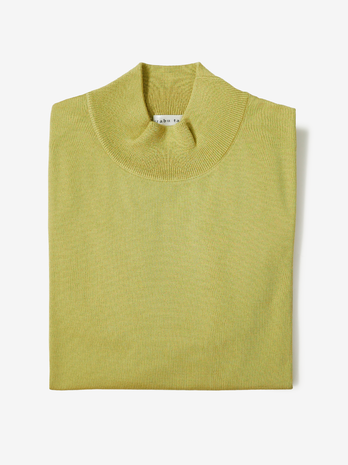 Mock-Neck Sweater|マスタード