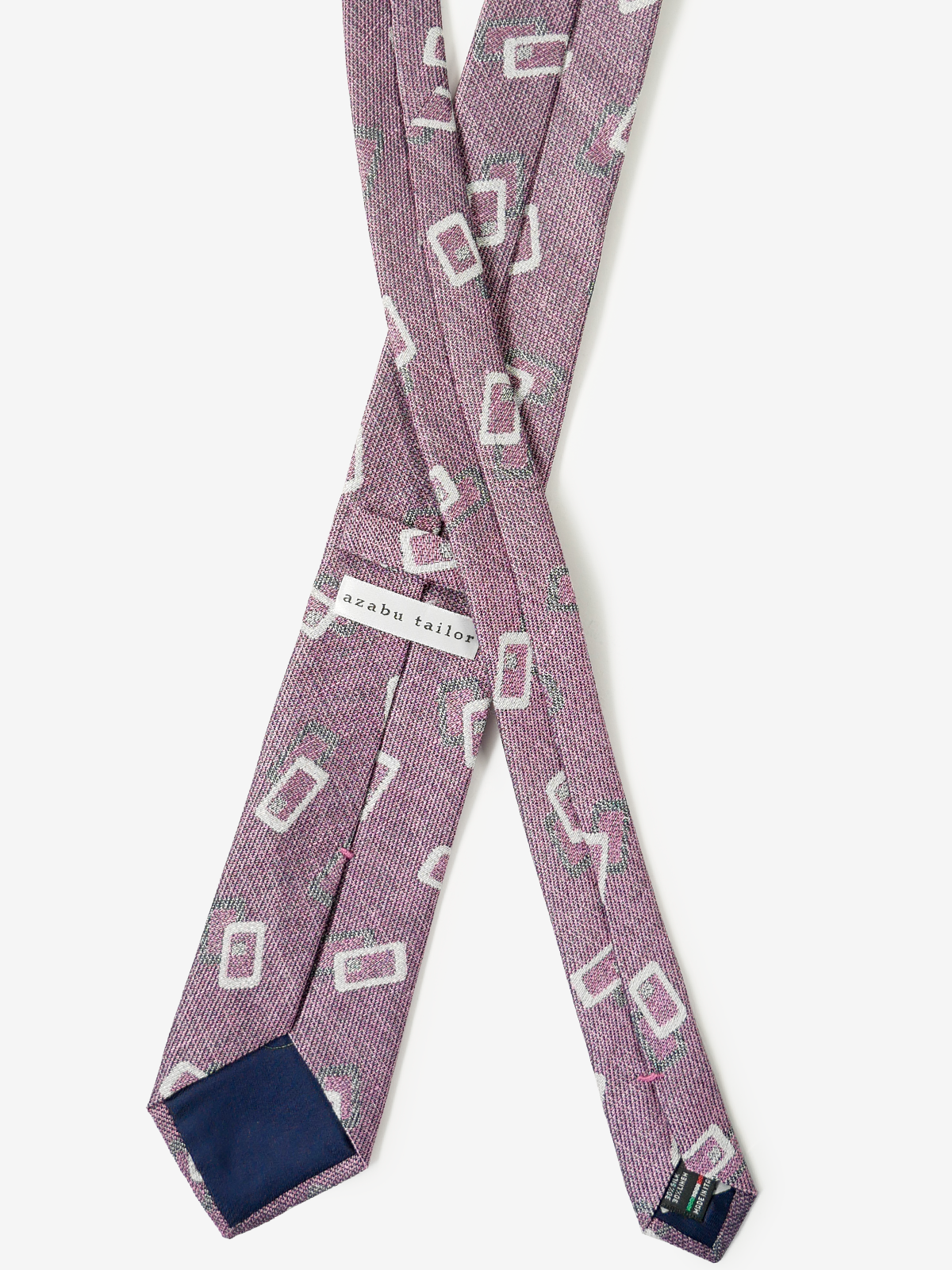 Classico Seta|Neat Tie|ピンク