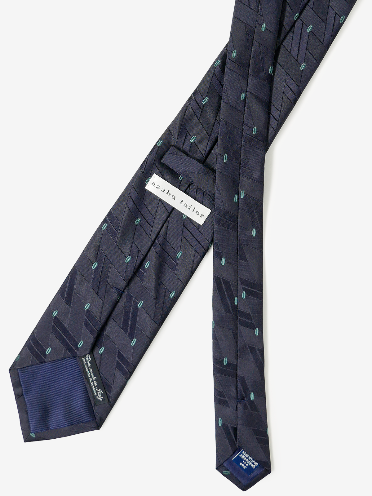 Classico Seta|Neat Tie|ネイビー