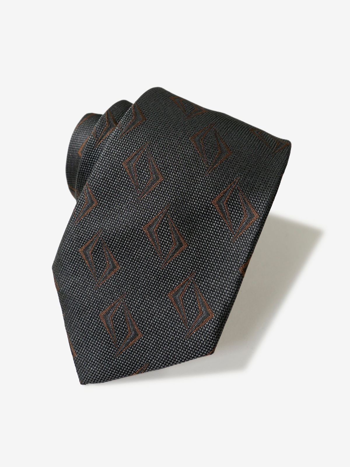 Rhombus Neat Tie|チャコールグレー