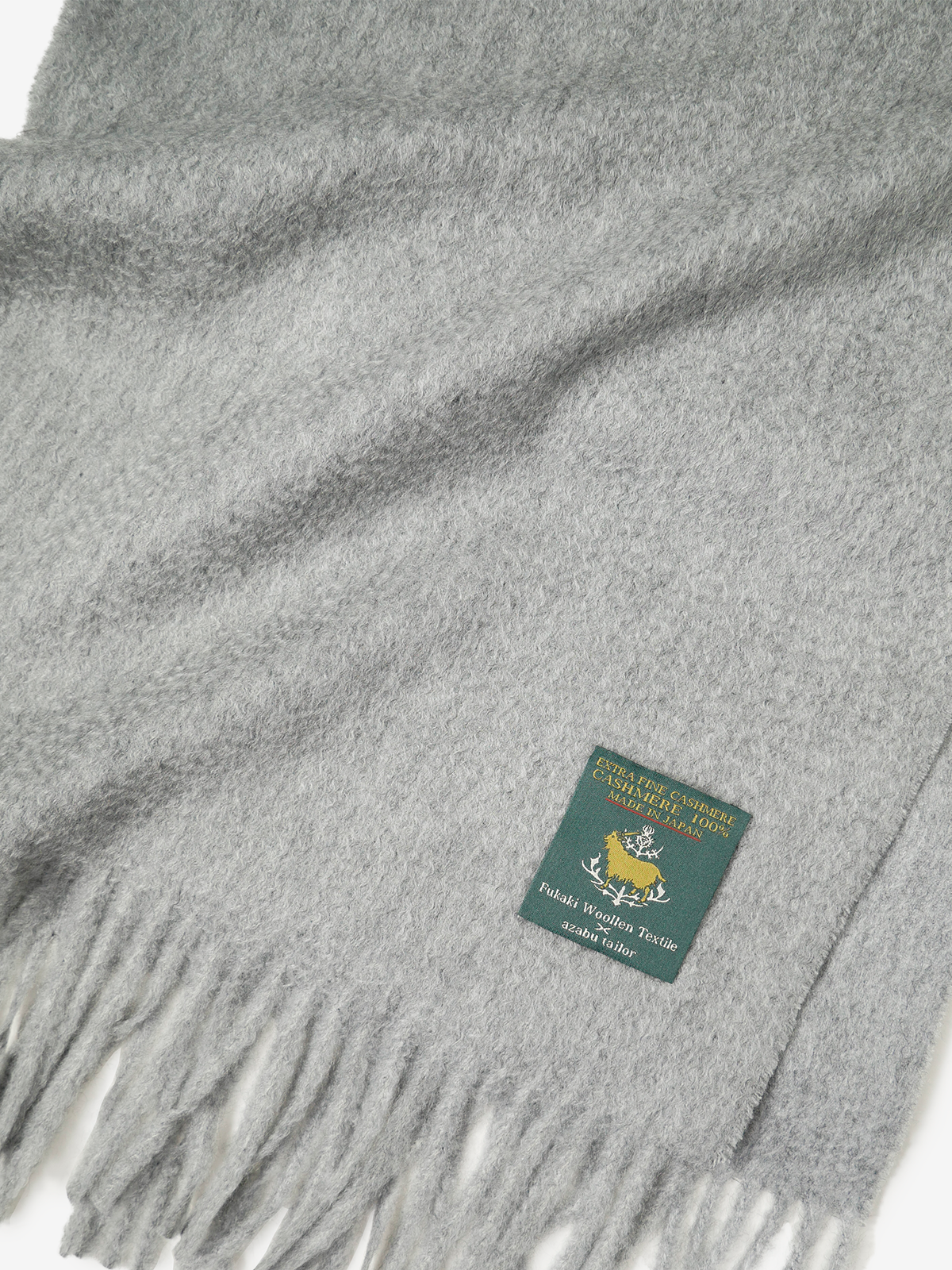Cashmere Scarf|グレー