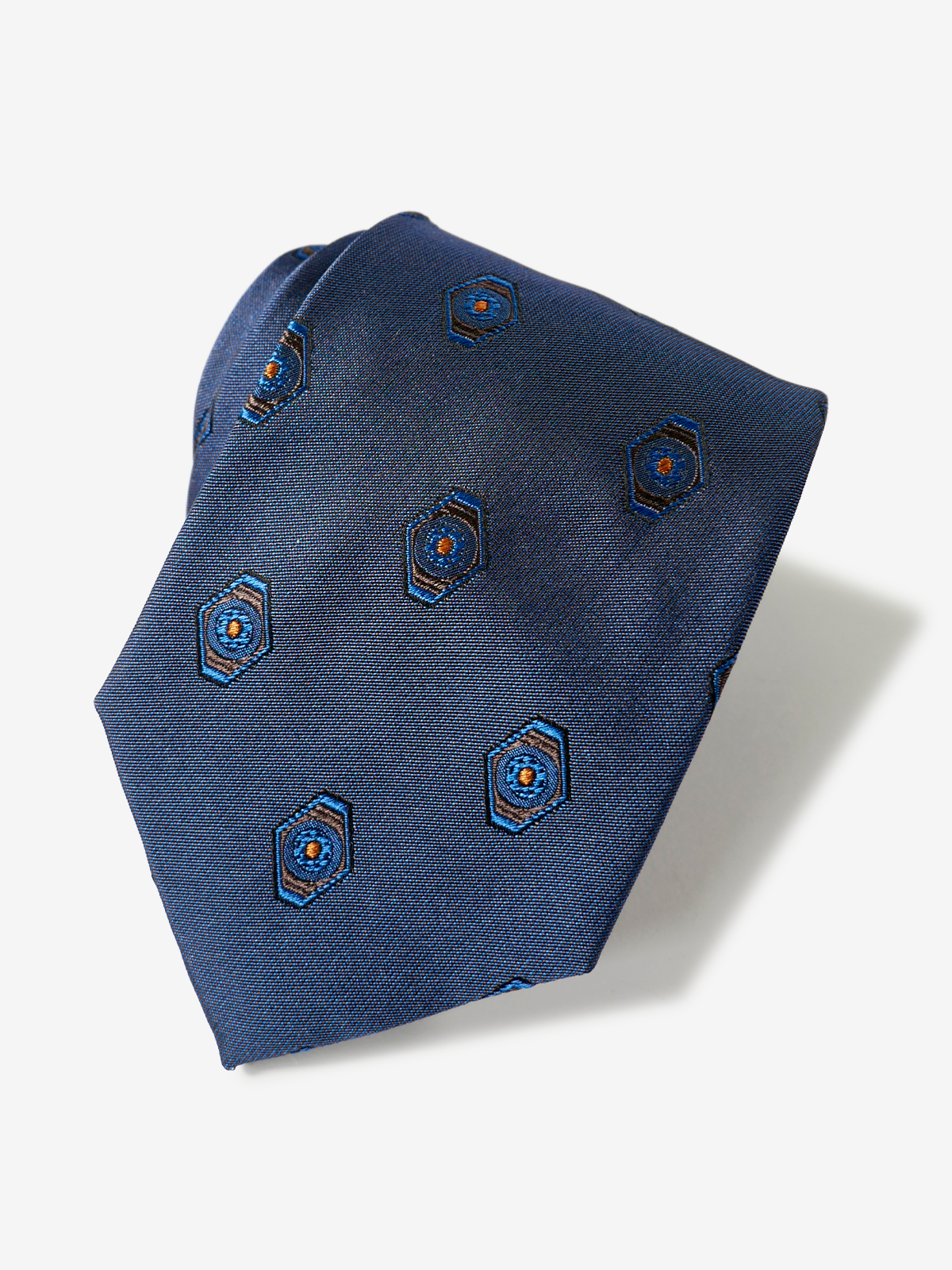 Classico Seta|Neat Tie|ブルー