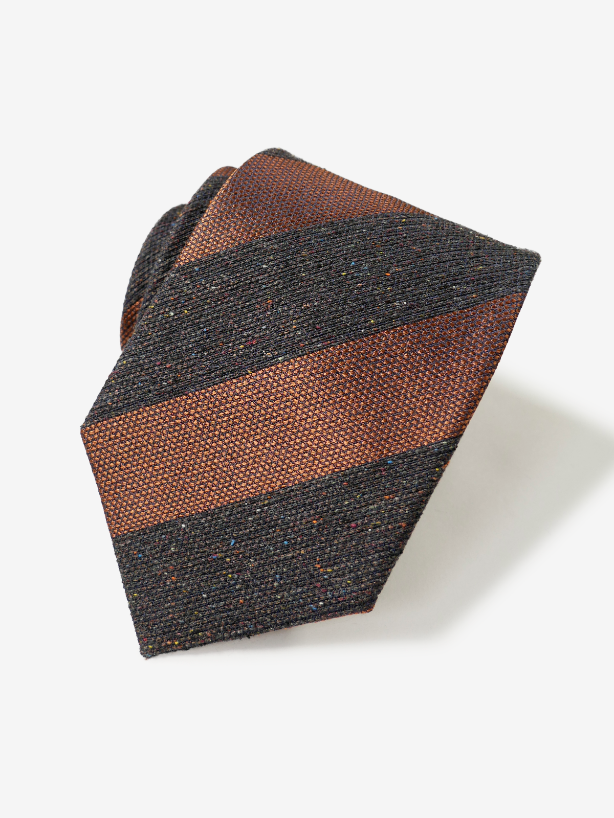 Fermo Fossati|Stripe Tie|オレンジ