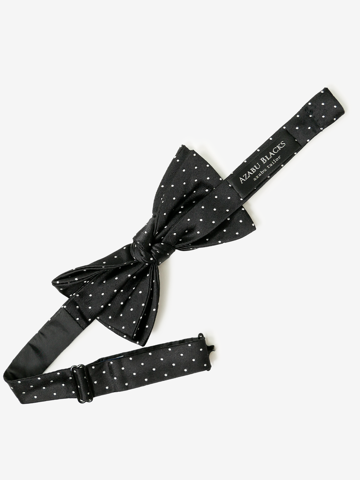 Polka Dot Bow Tie|ブラック
