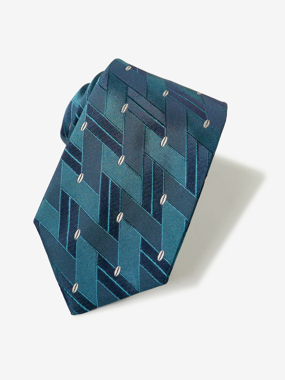 Classico Seta|Neat Tie|グリーン