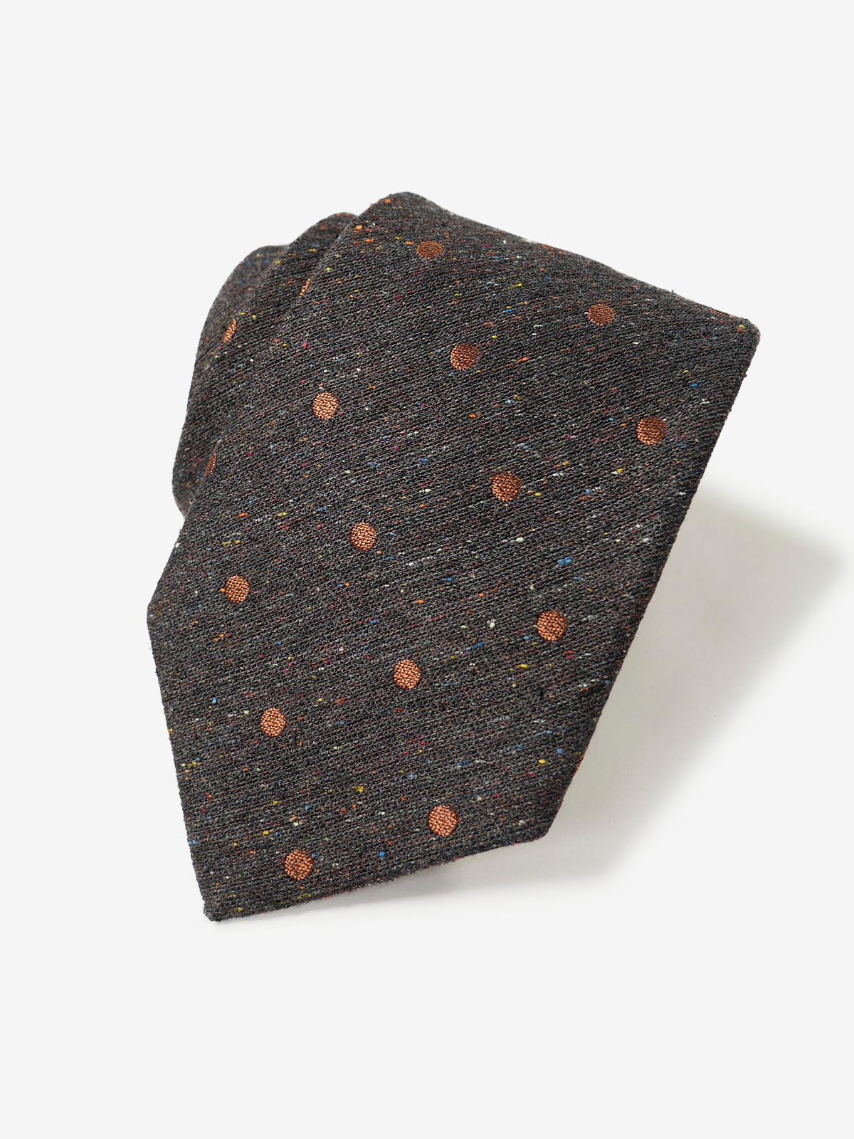 Fermo Fossati|Polka Dot Tie|オレンジ
