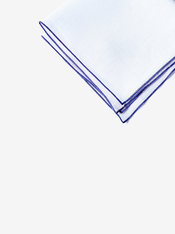 Linen Pocket Square|ラベンダー