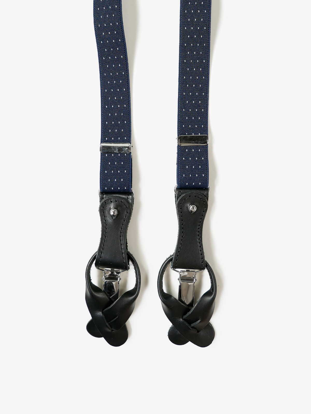La Ducale|Dots Suspenders|ネイビー