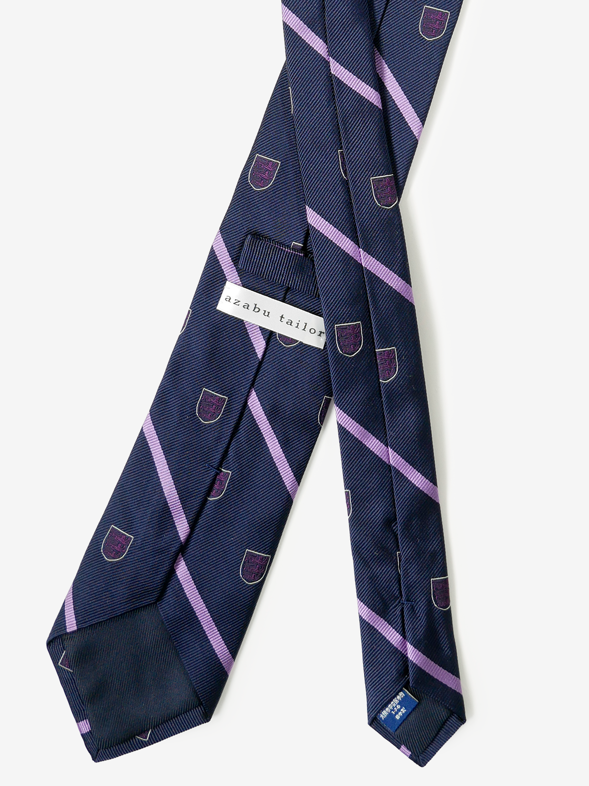 Royal Crest Tie|パープル