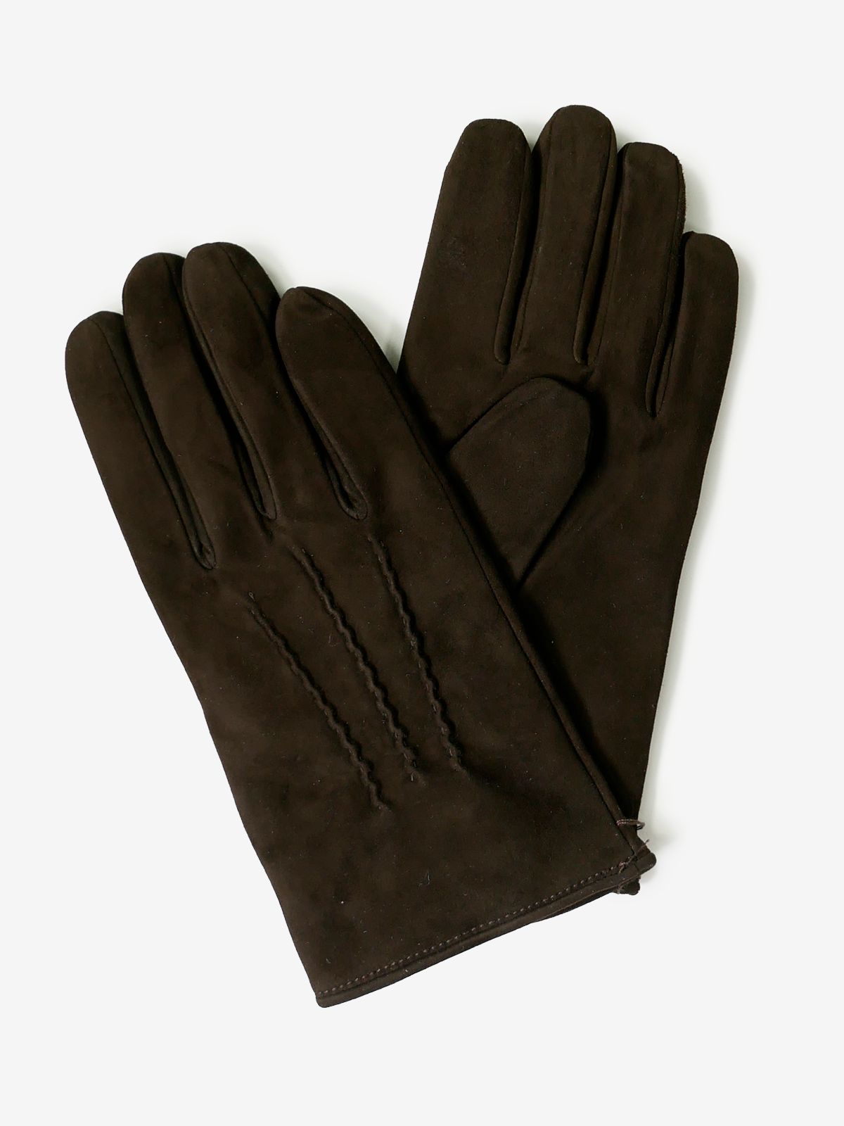 Suede Leather Gloves|ブラウン