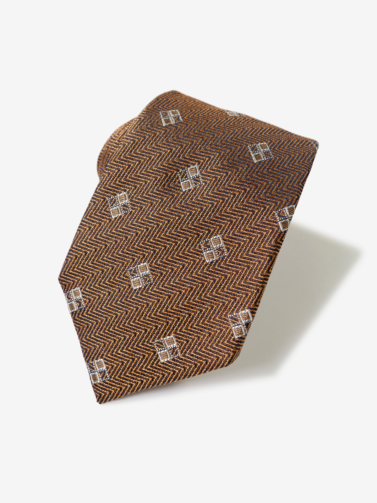 Square Neat Tie|ブラウン
