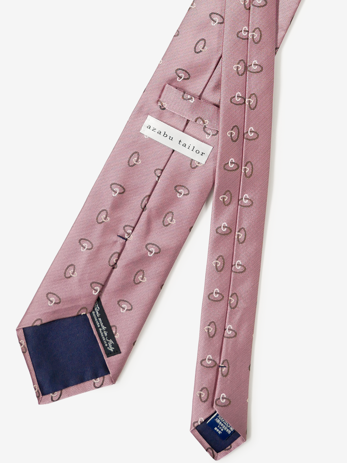 Classico Seta|Neat Tie|スモーキーピンク