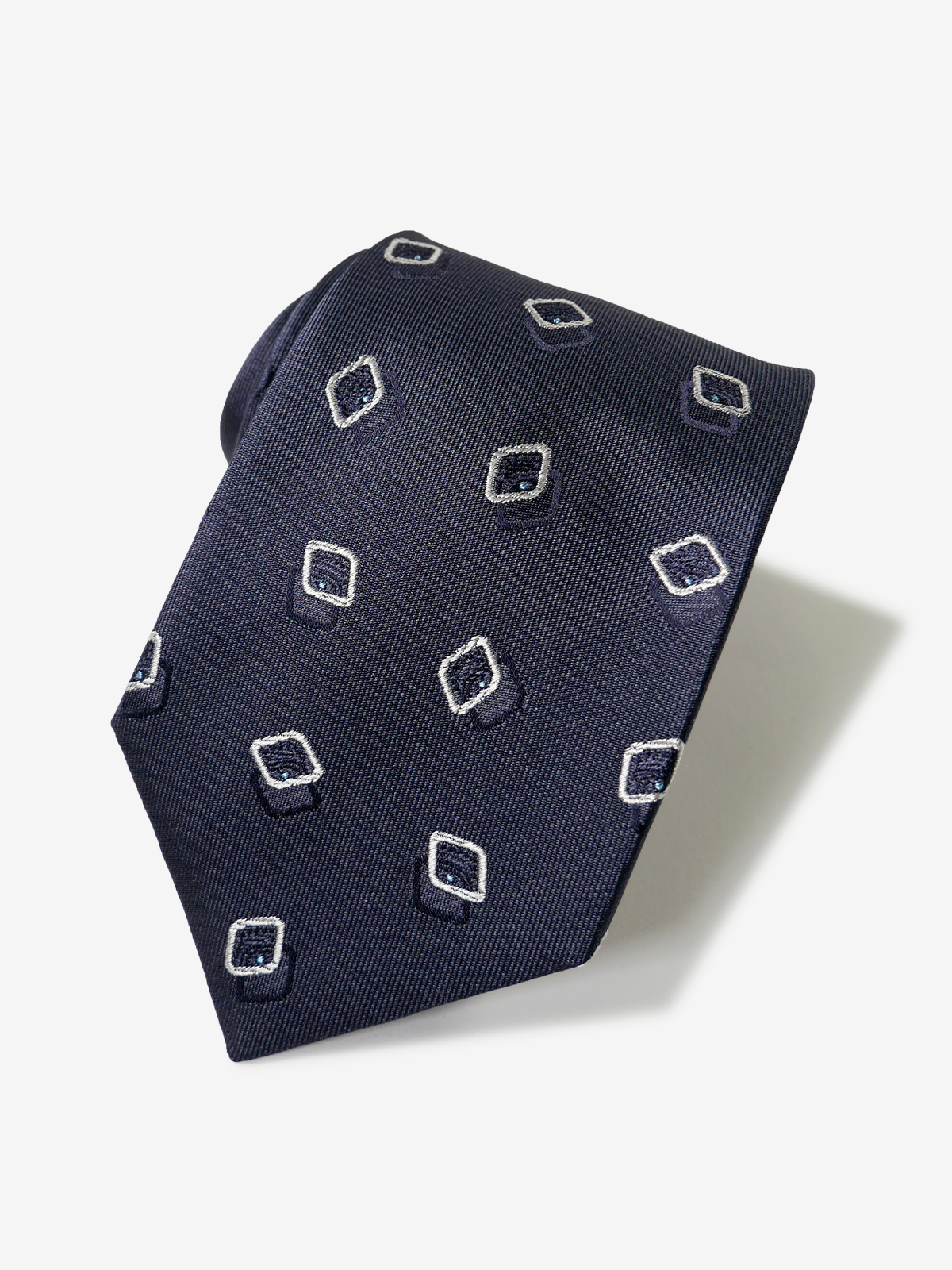 Classico Seta|Neat Tie|ネイビー