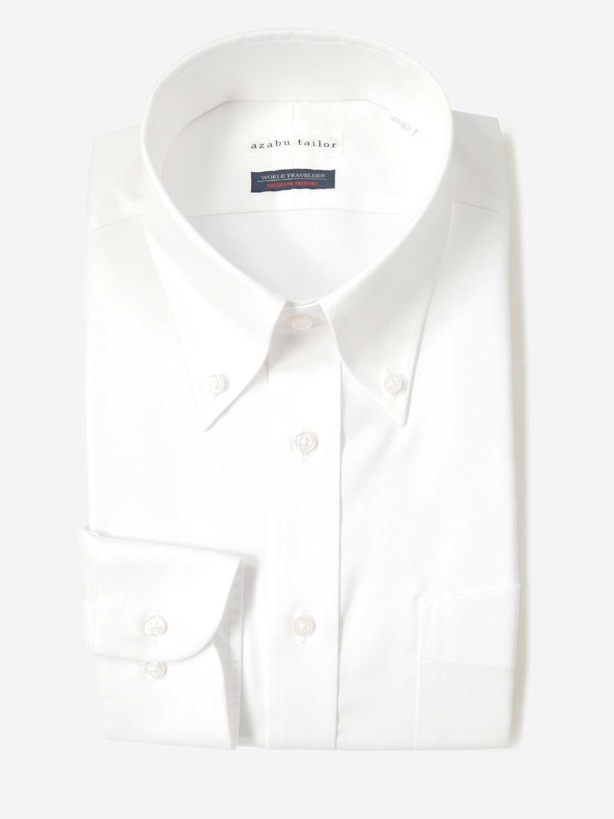 【 Regular Model 】World Traveler Oxford Shirt|ホワイト