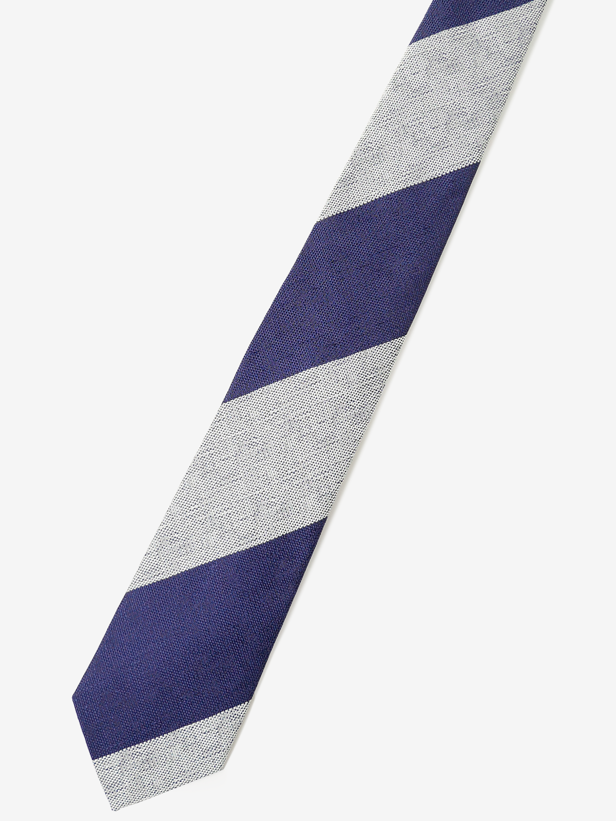 Seaward & Stearn|Stripe Tie|ネイビー