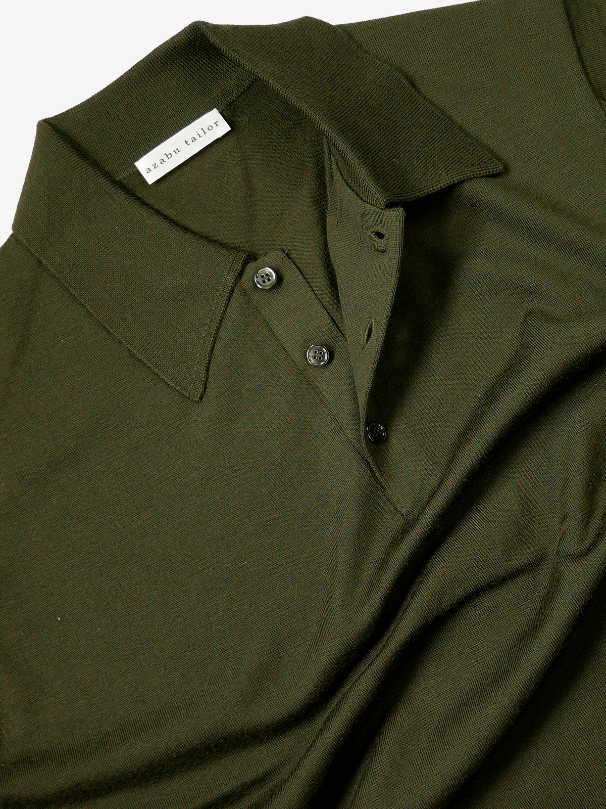 Polo Sweater|カーキ