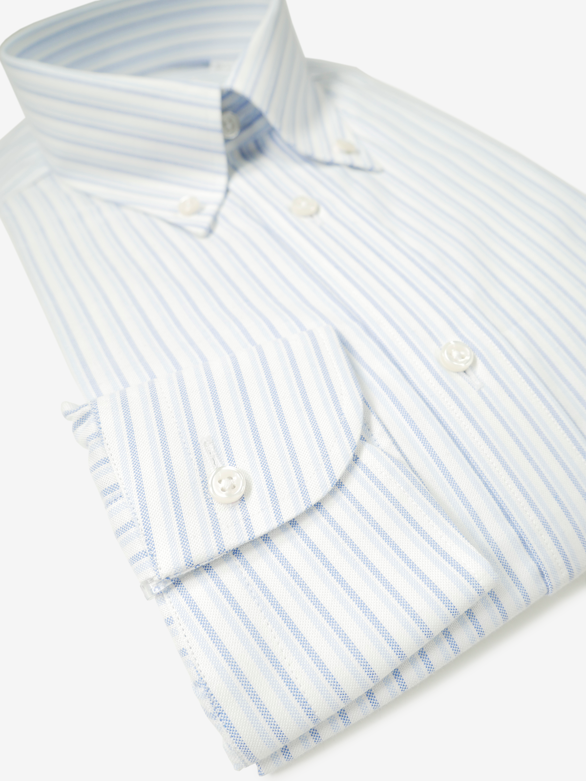 Oxford Striped Shirt|サックス
