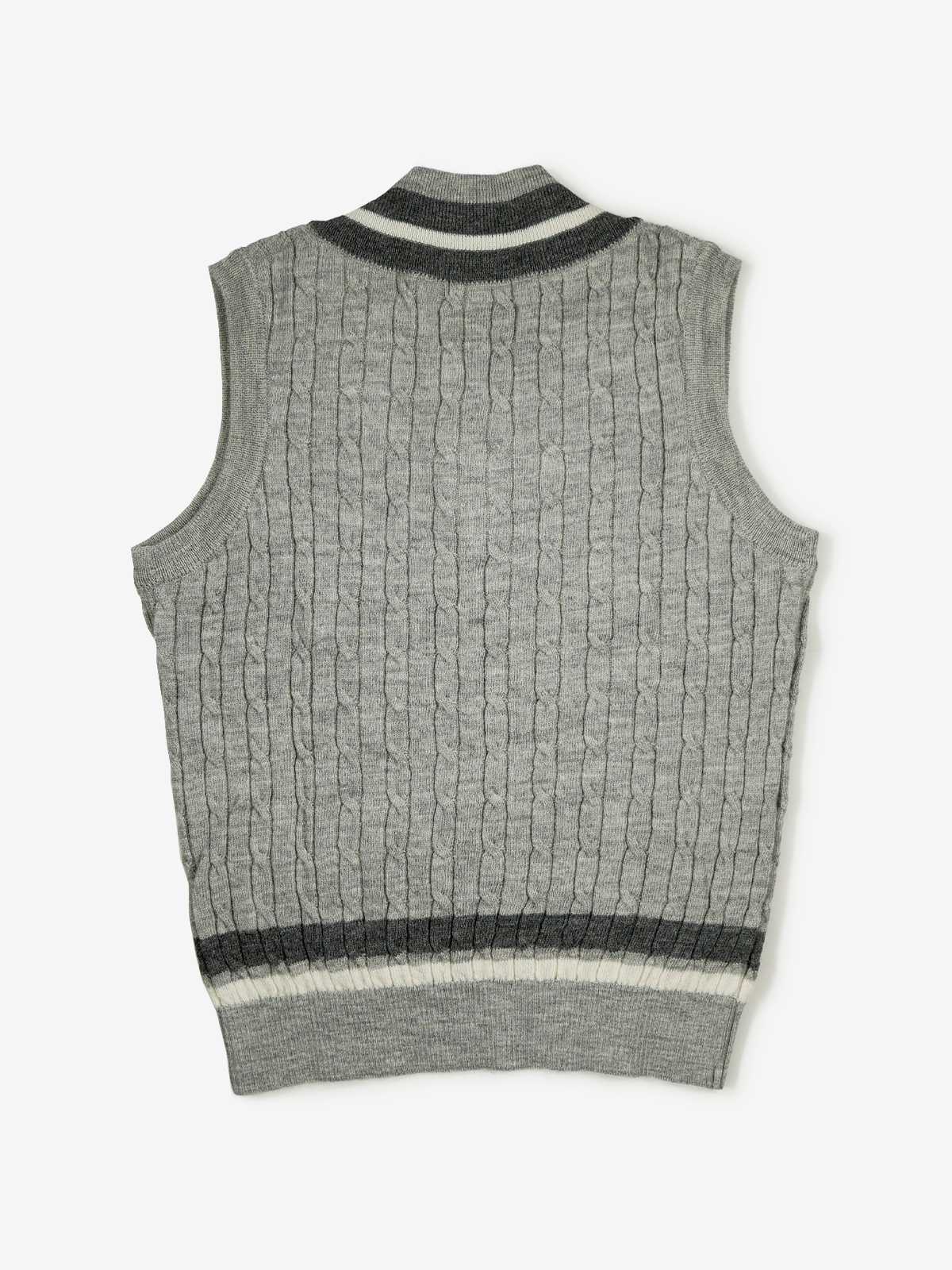 Wool Sweater Vest|ライトグレー
