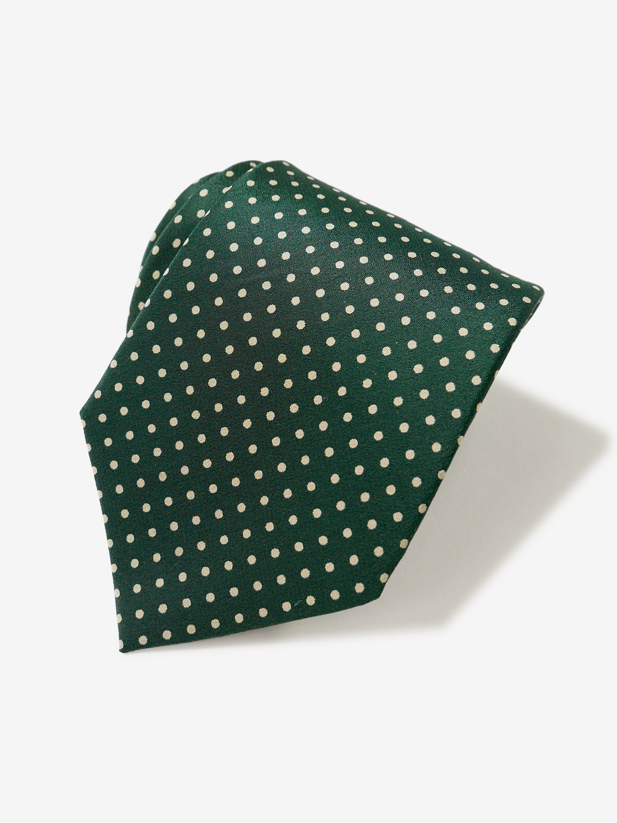 Dots Neat Tie|グリーン