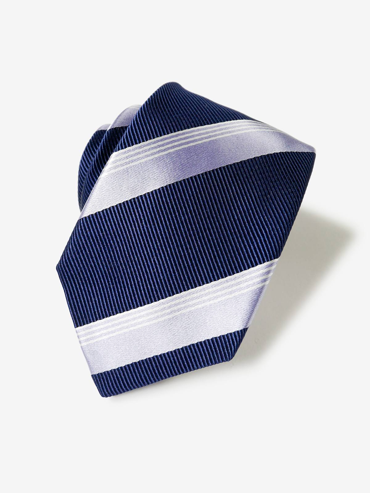 Striped Necktie|ネイビー