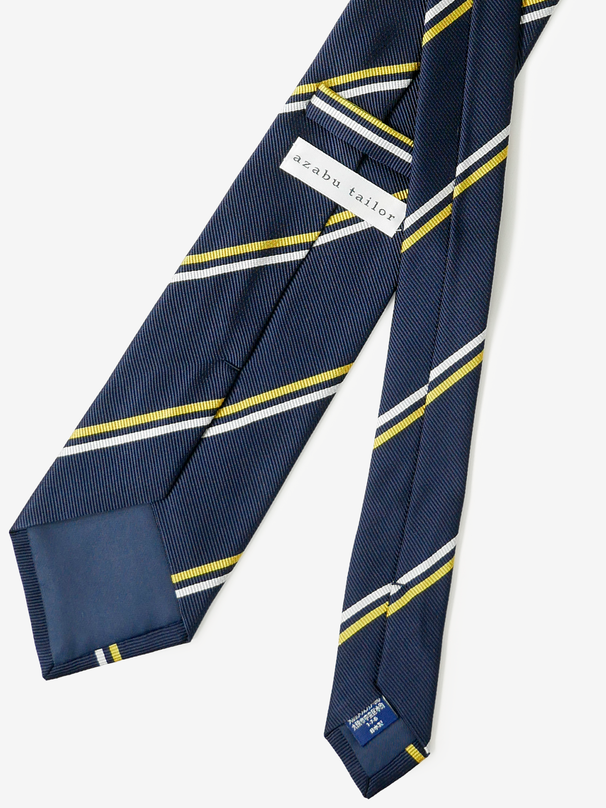 Striped Neat Tie|イエロー