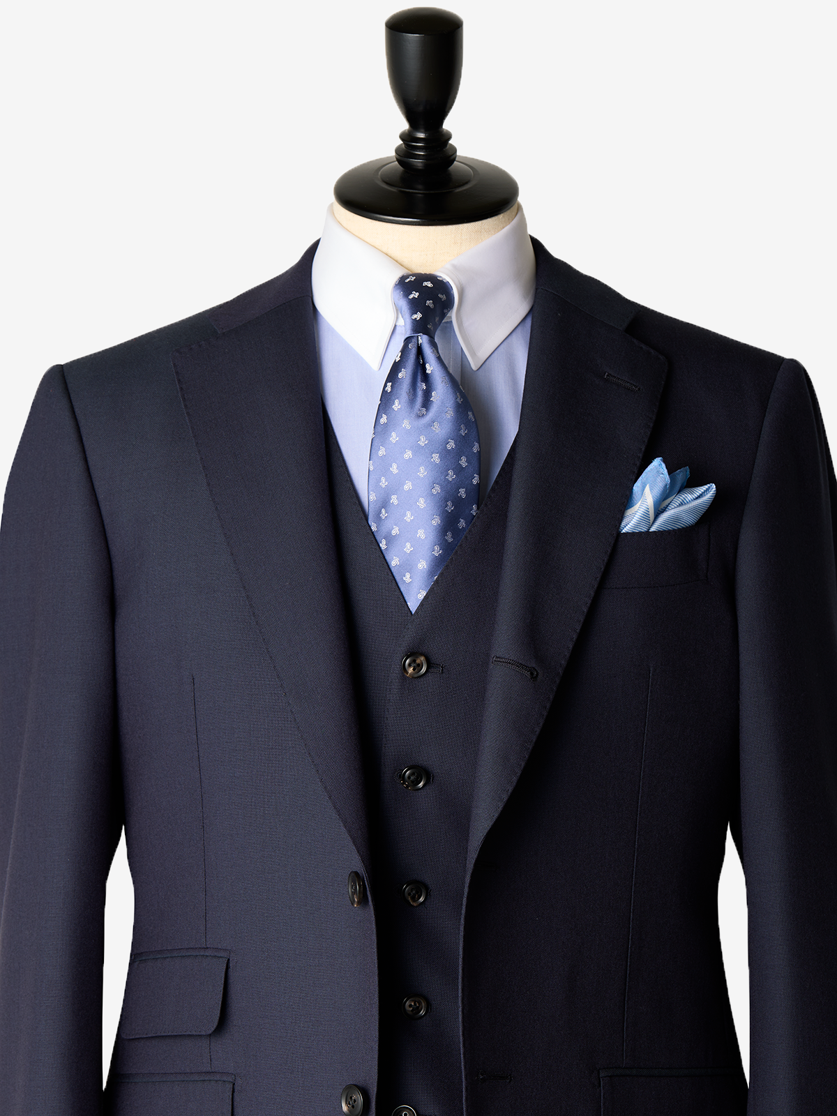 Mantero|Neat Tie|ブルー