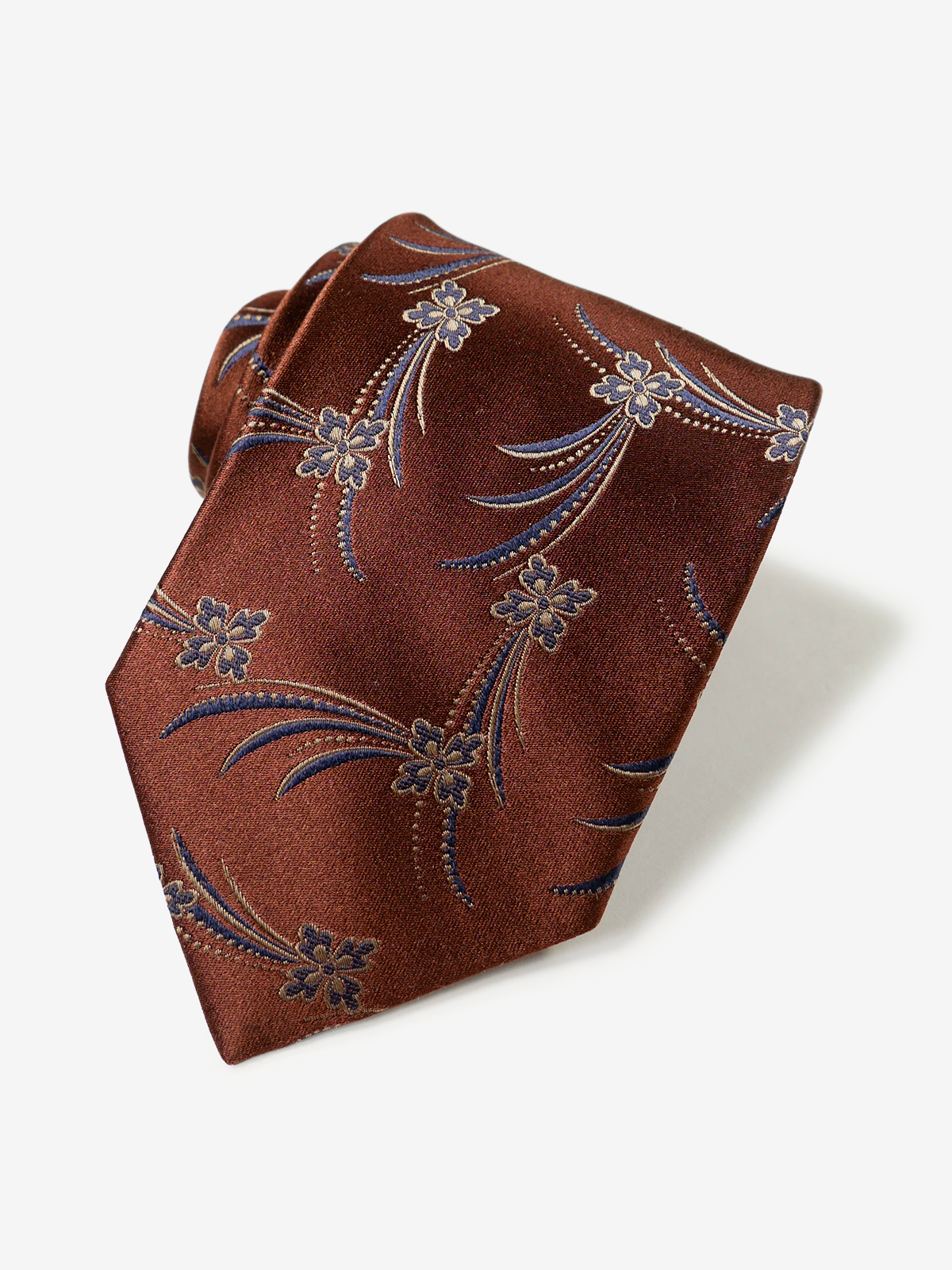 Fermo Fossati|Neat Tie|ボルドー