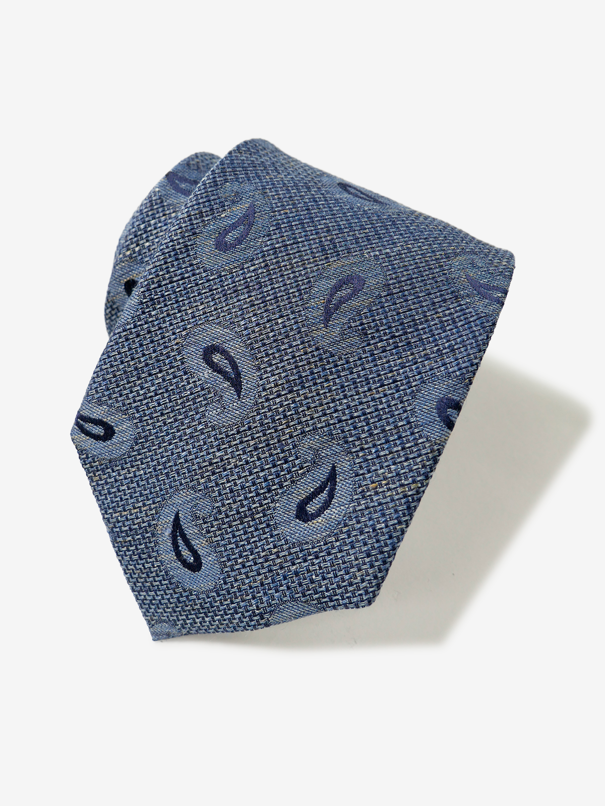 Fermo Fossati|Paisley Tie|ブルー