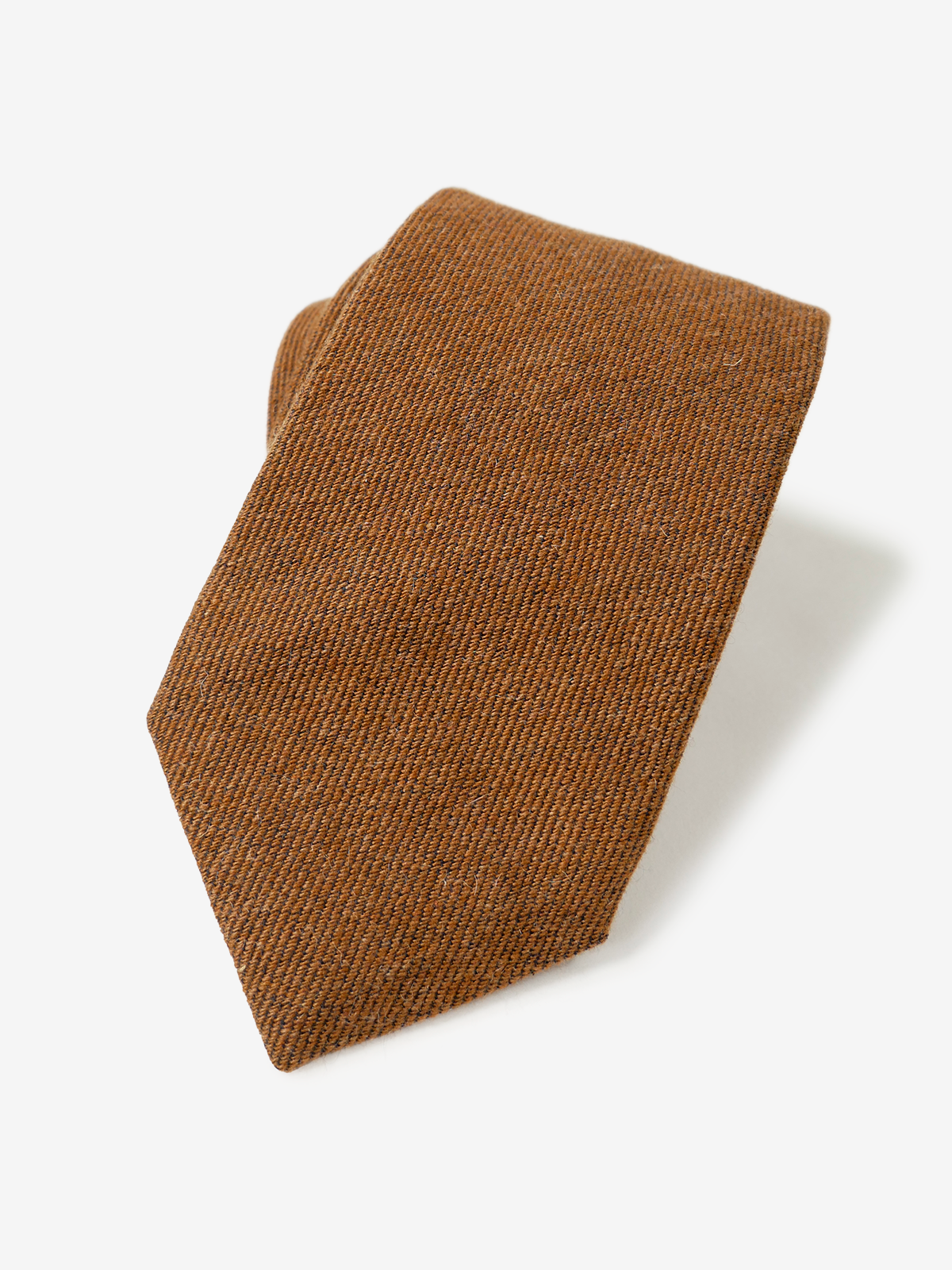 Cashmere Wool Tie|ブラウン