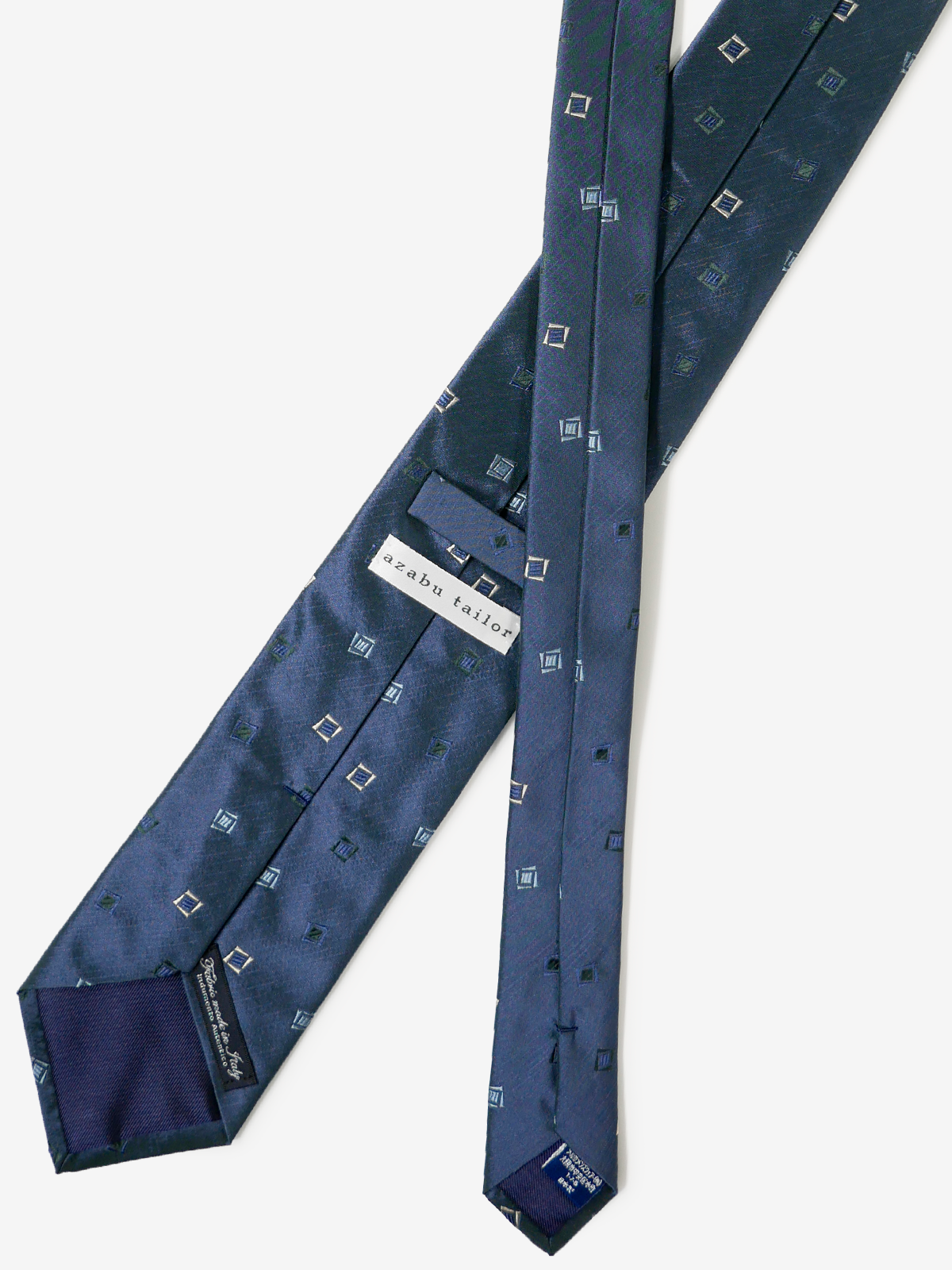 Classico Seta|Neat Tie|ネイビー