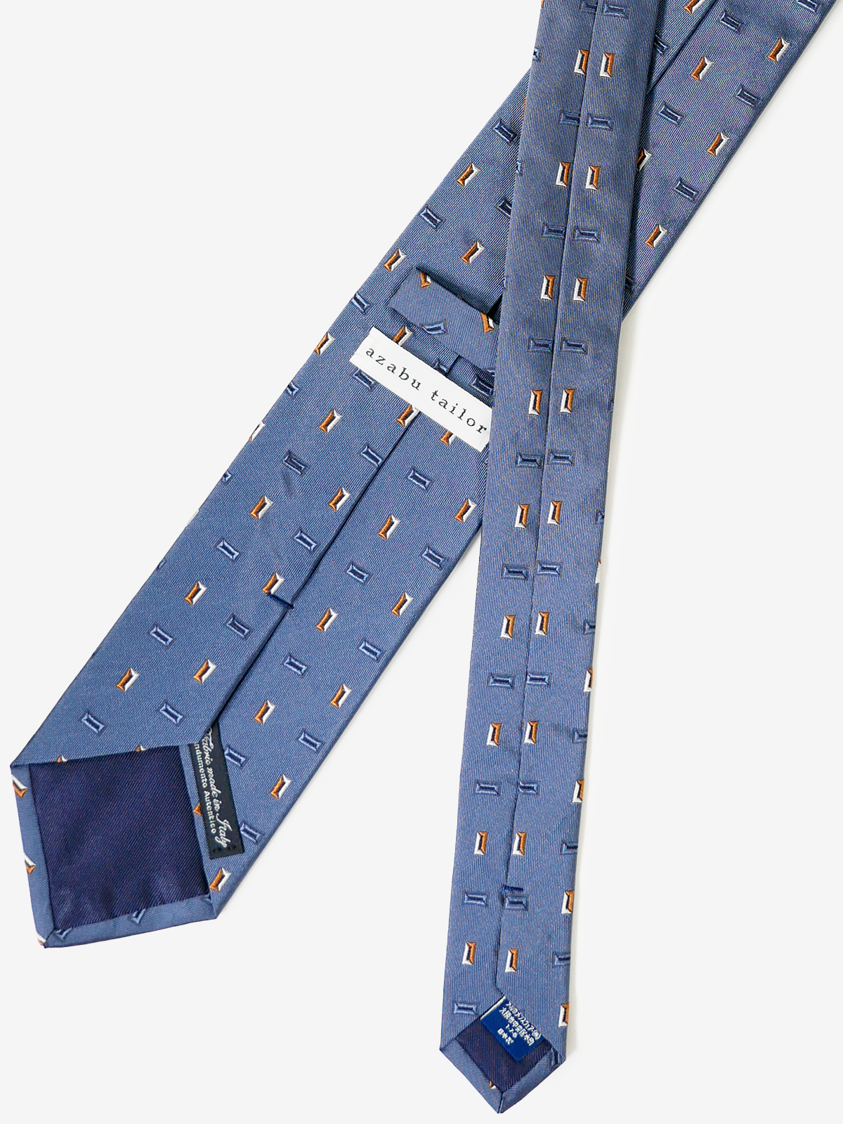 Classico Seta| Neat Tie|ネイビー