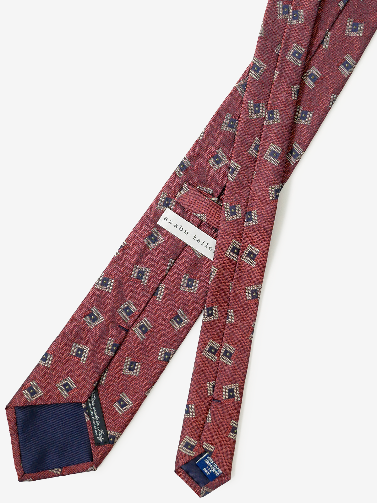 Classico Seta|Neat Tie|レッド