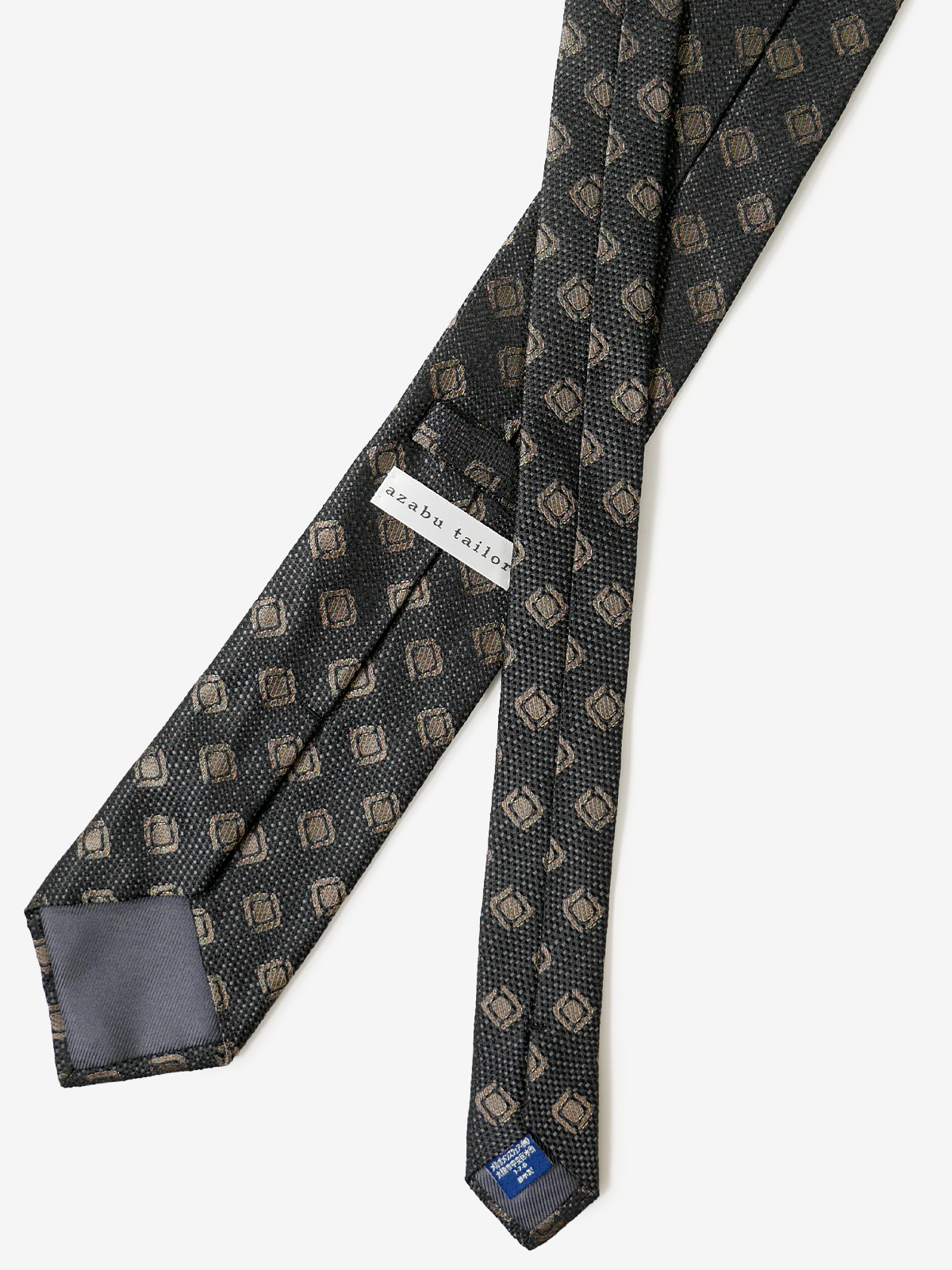 Medallion Tie|チャコールグレー