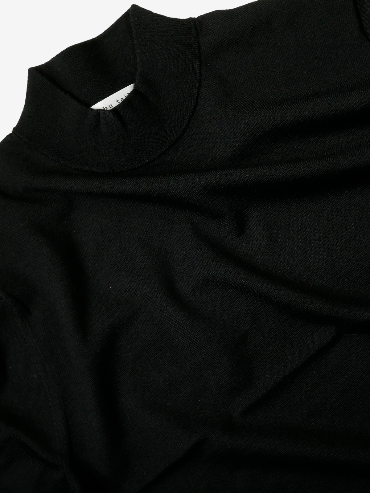 Mock-Neck Sweater|ブラック