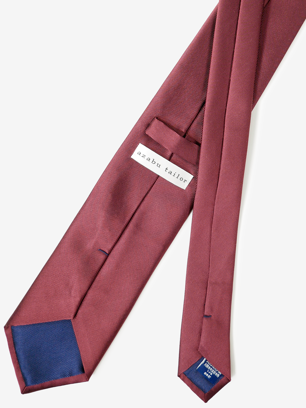 Twill Necktie|ボルドー