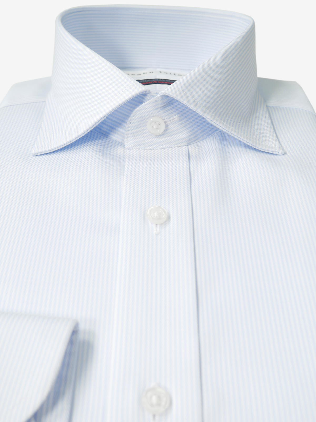 World Traveler Striped Twill Shirt|サックス