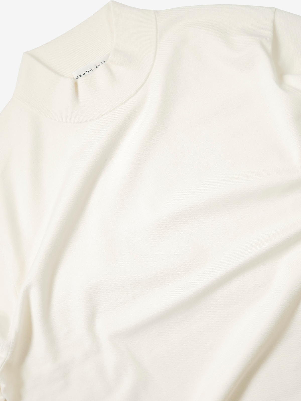 Mock-Neck Sweater|ホワイト