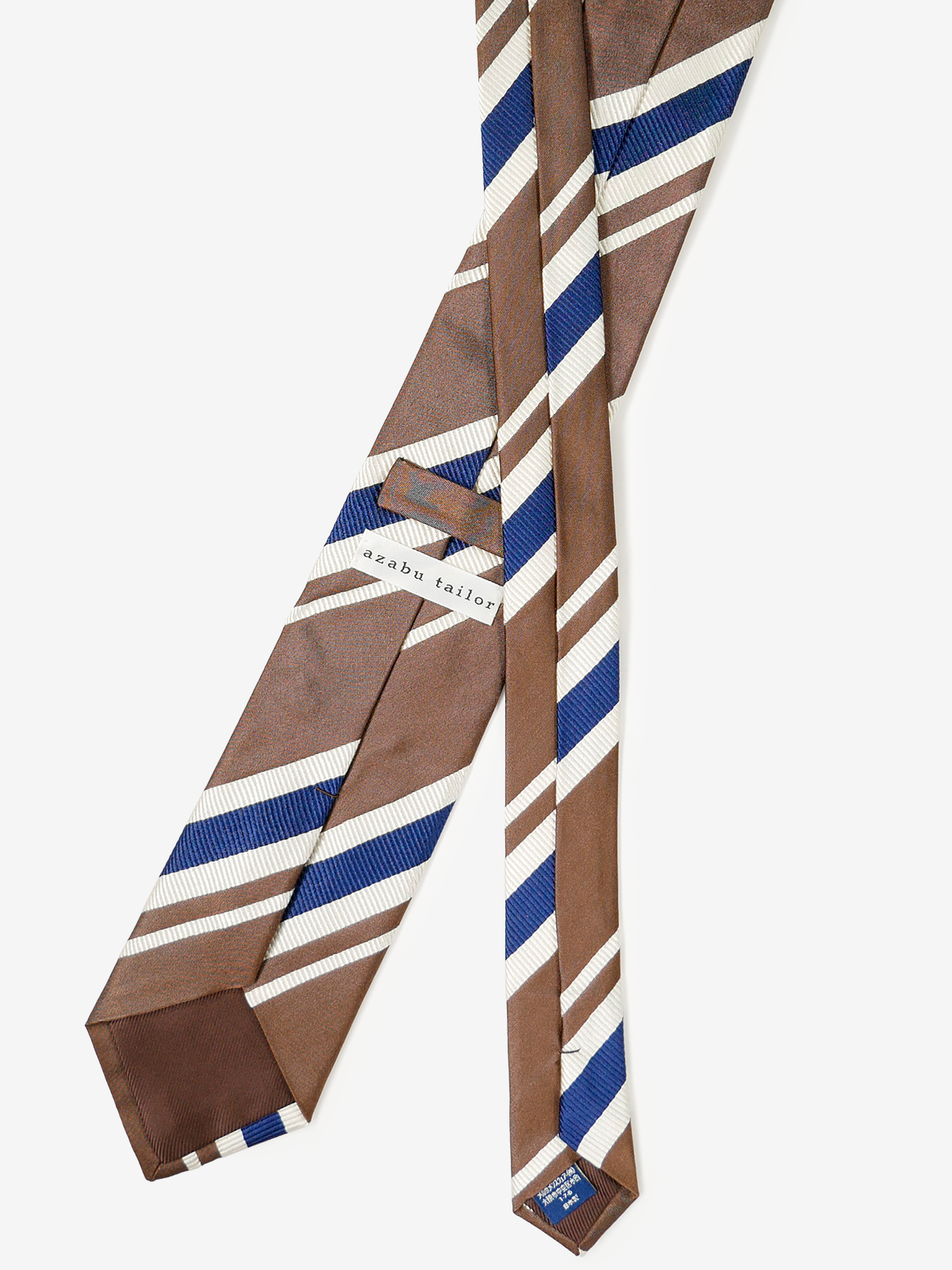 Striped Necktie|ブラウン