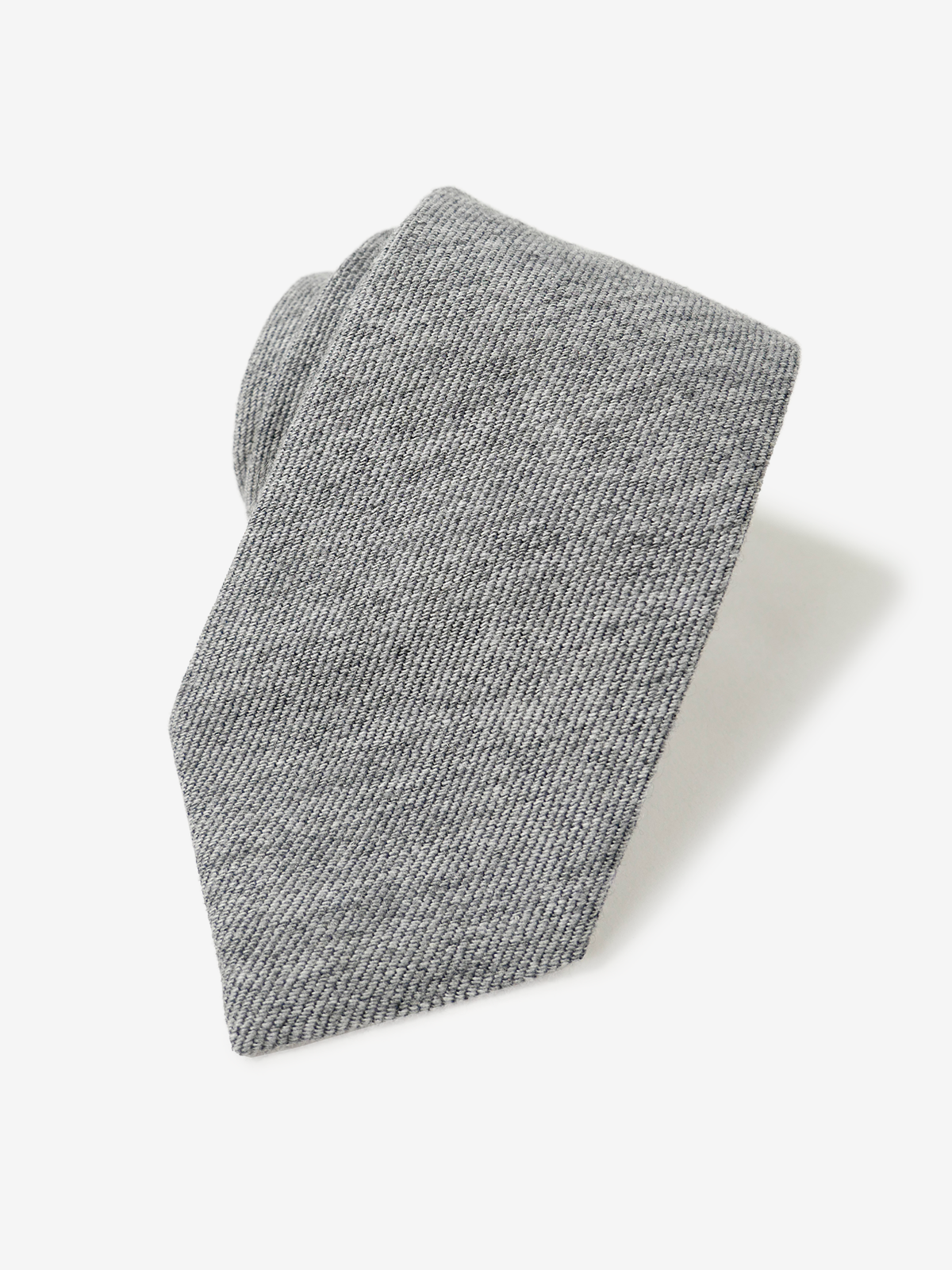 Cashmere Wool Tie|グレー