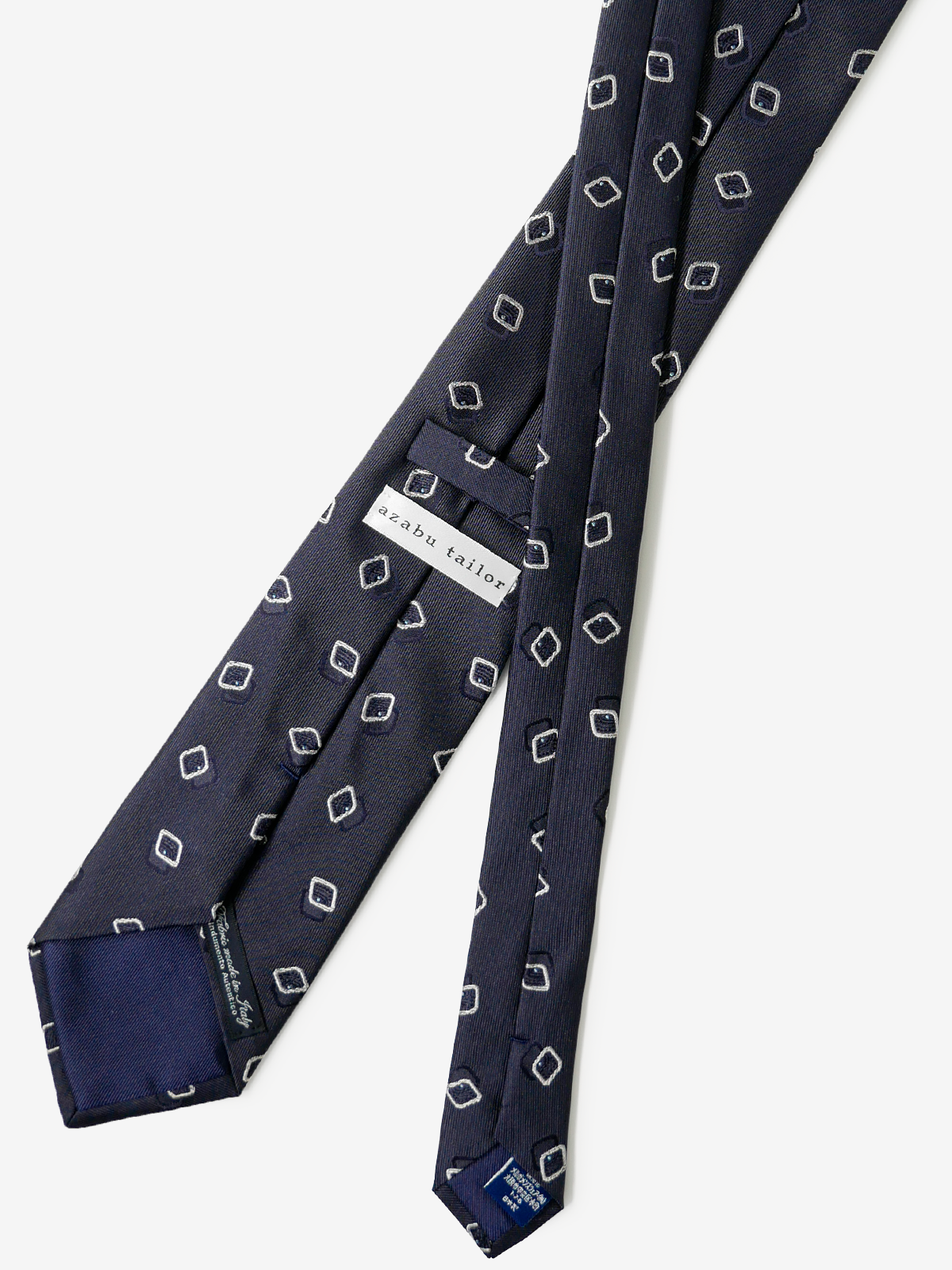 Classico Seta|Neat Tie|ネイビー