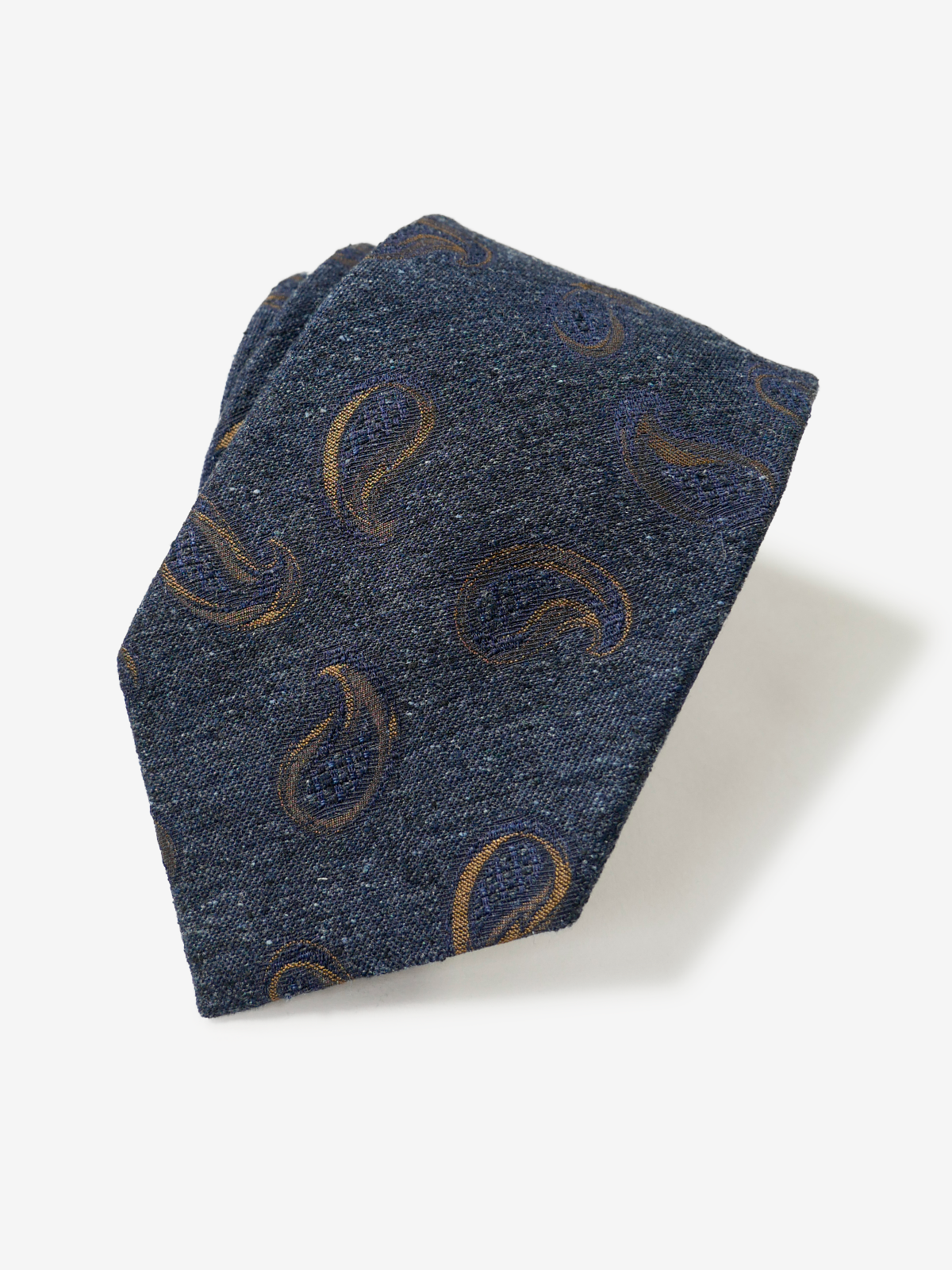 Fermo Fossati|Paisley Tie|マスタード