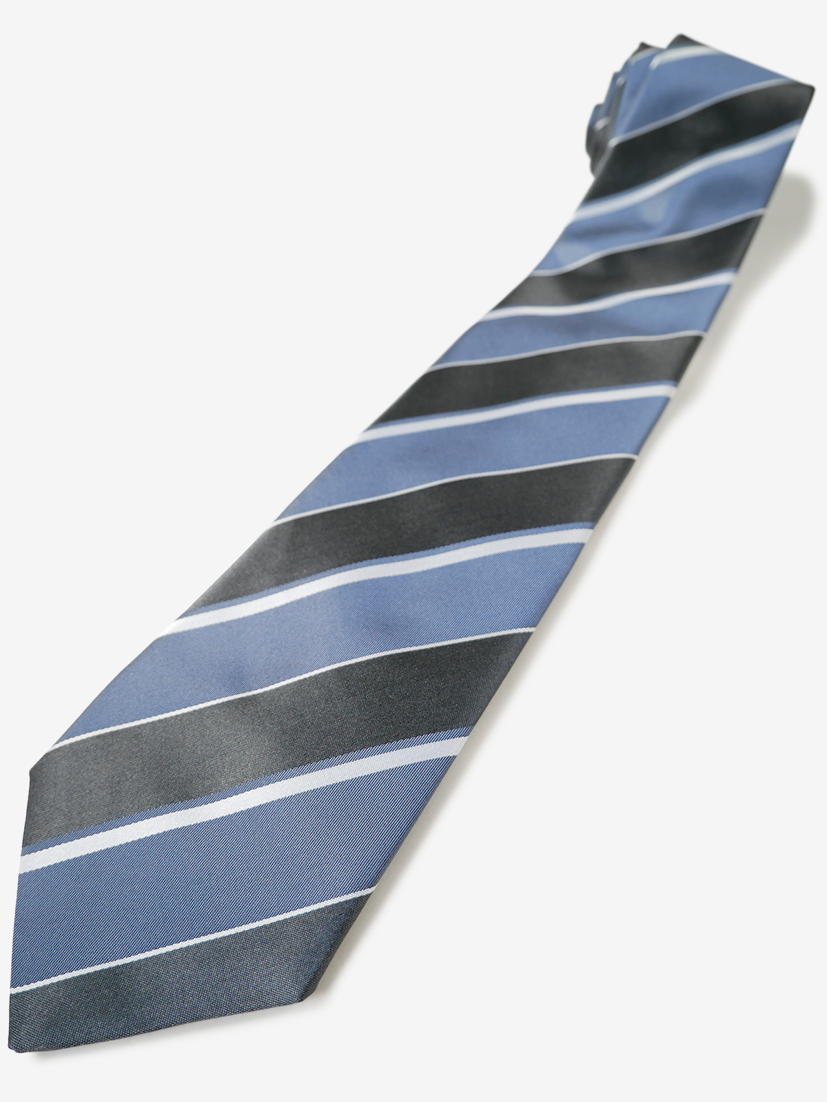 Classico Seta|Stripe Tie|グレー