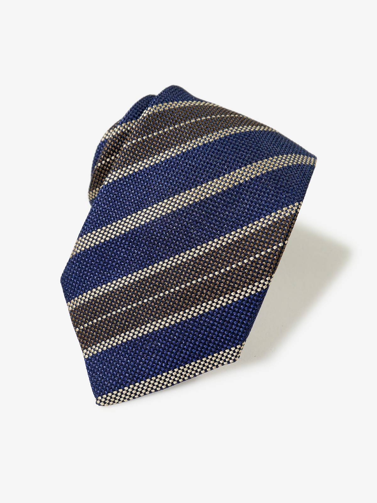 Stripe Tie|ブラウン