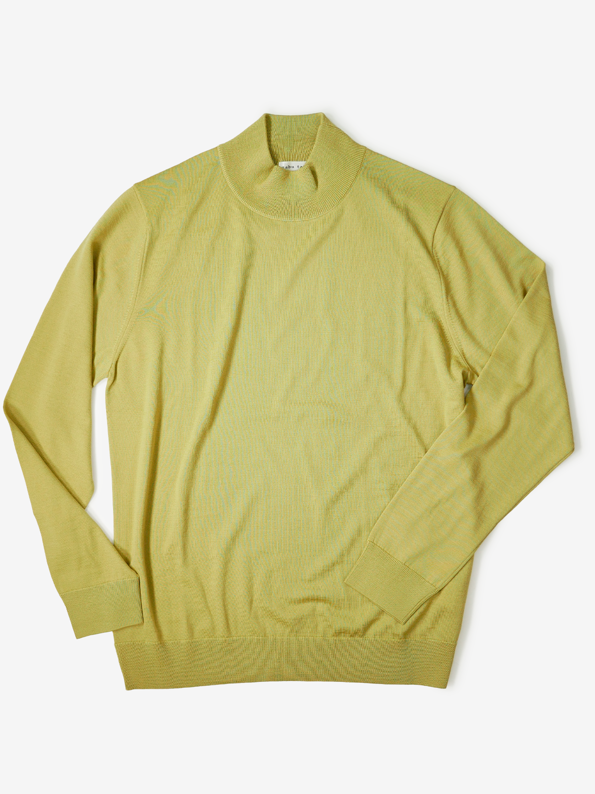 Mock-Neck Sweater|マスタード