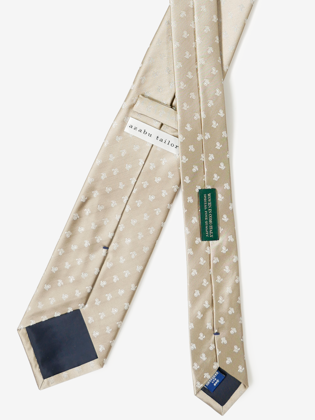 Mantero|Neat Tie|ベージュ